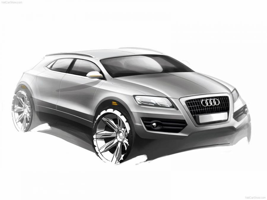 Эскиз Audi Q5 2.0T Quattro (8R) 2008 года  (фото 4 из 29)